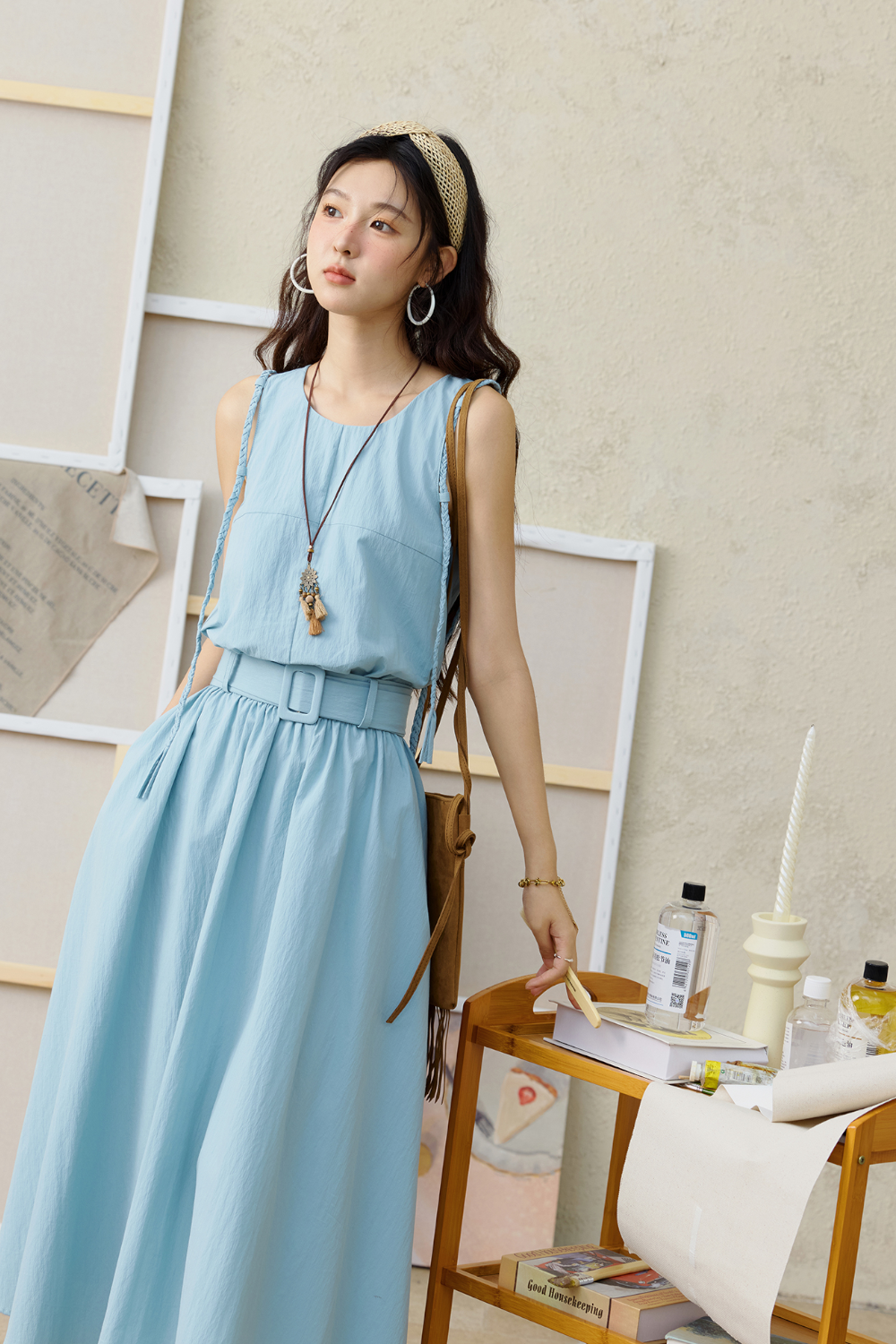 A-line Maxi Dress for Women