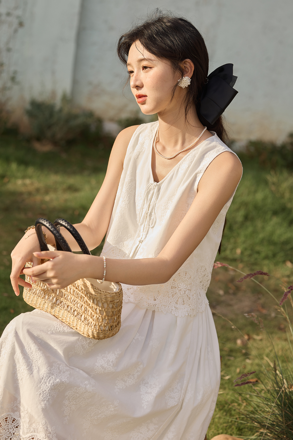 Blouse and Skirt Set