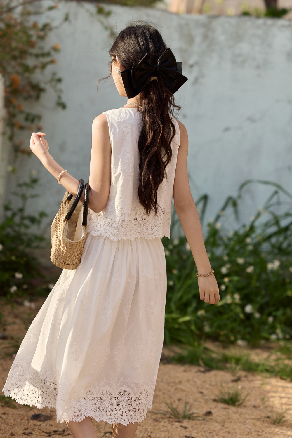 Blouse and Skirt Set