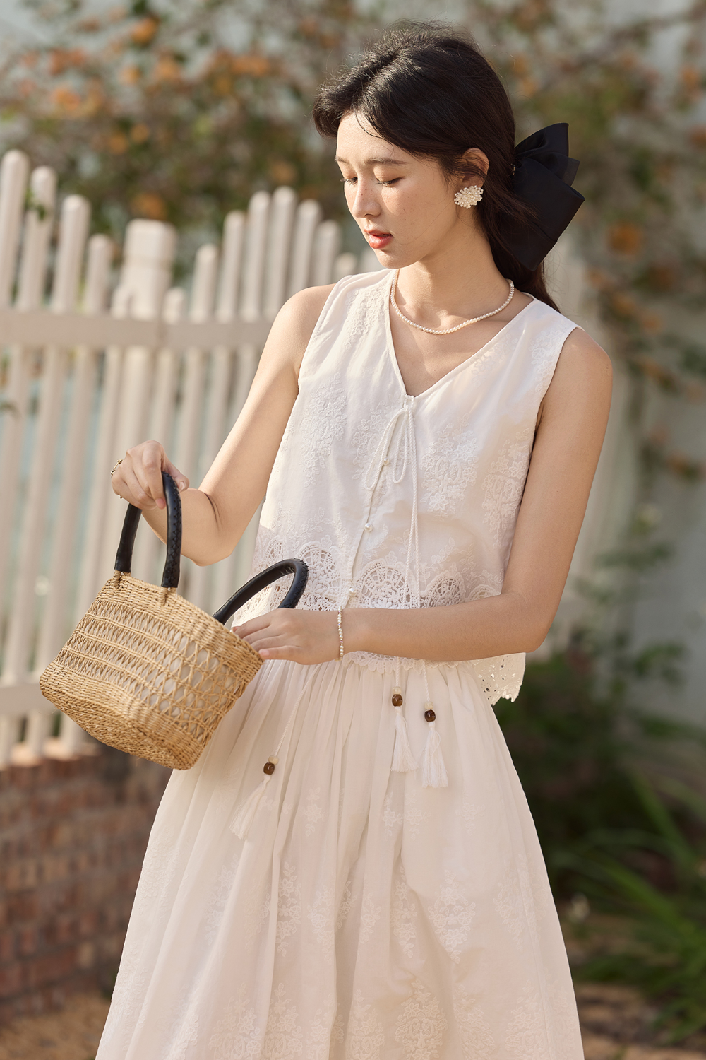 Blouse and Skirt Set