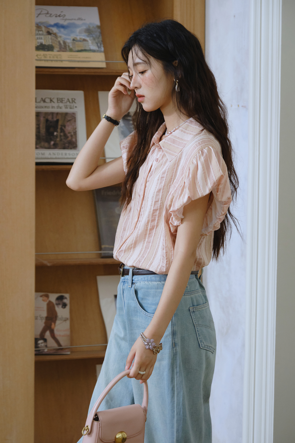 Puff Sleeve Blouse for Women