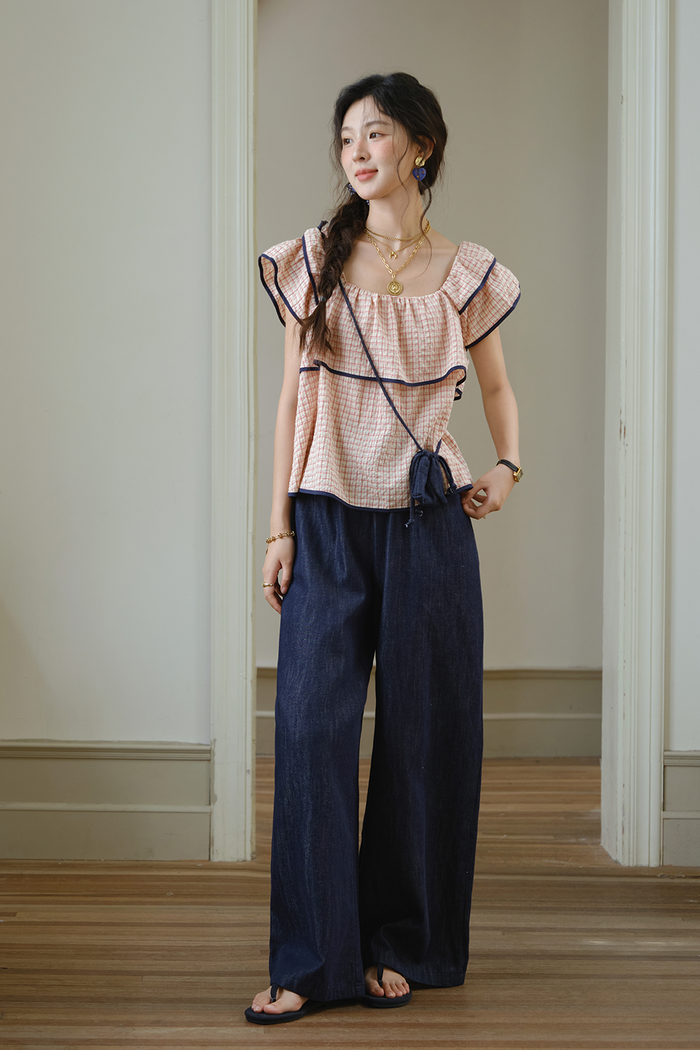 Blouse and Pant Set