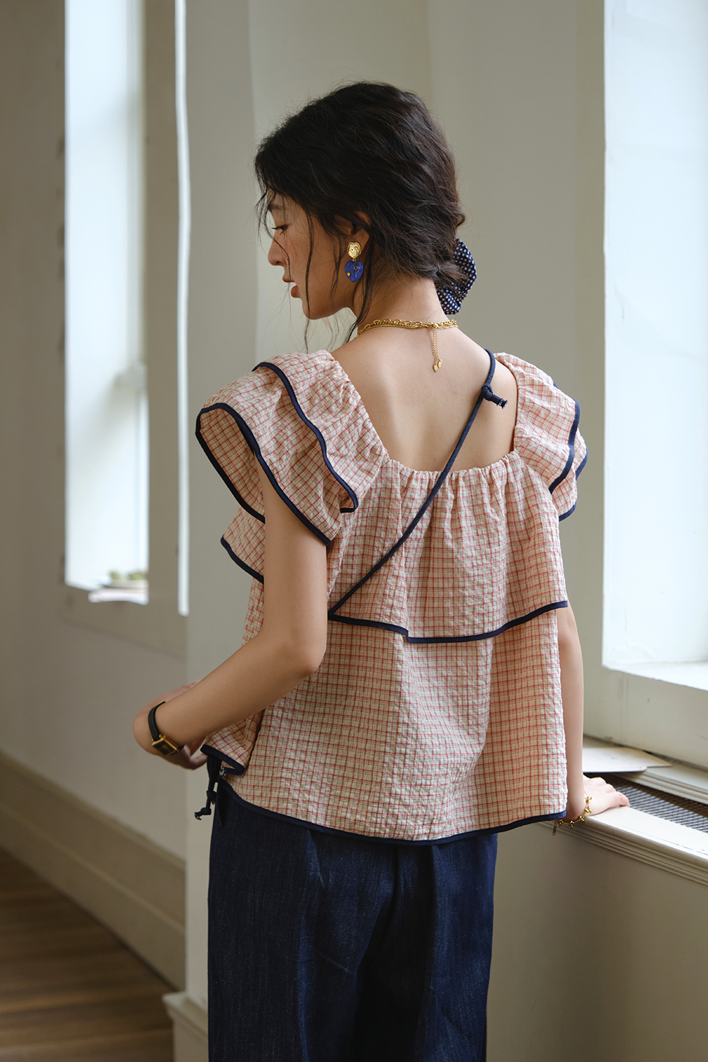Blouse and Pant Set