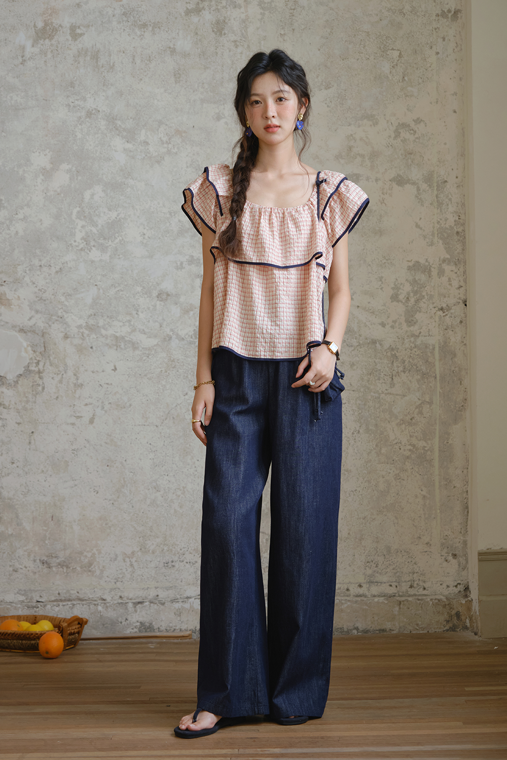 Blouse and Pant Set