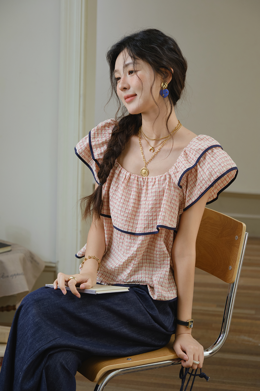 Blouse and Pant Set