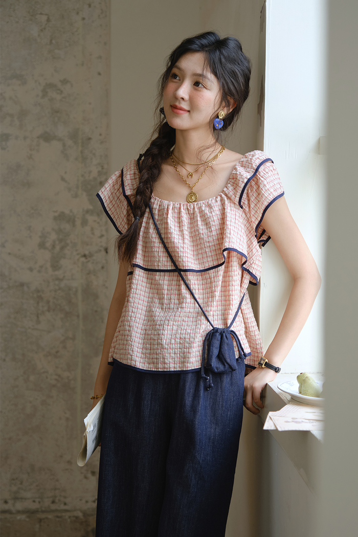 Blouse and Pant Set