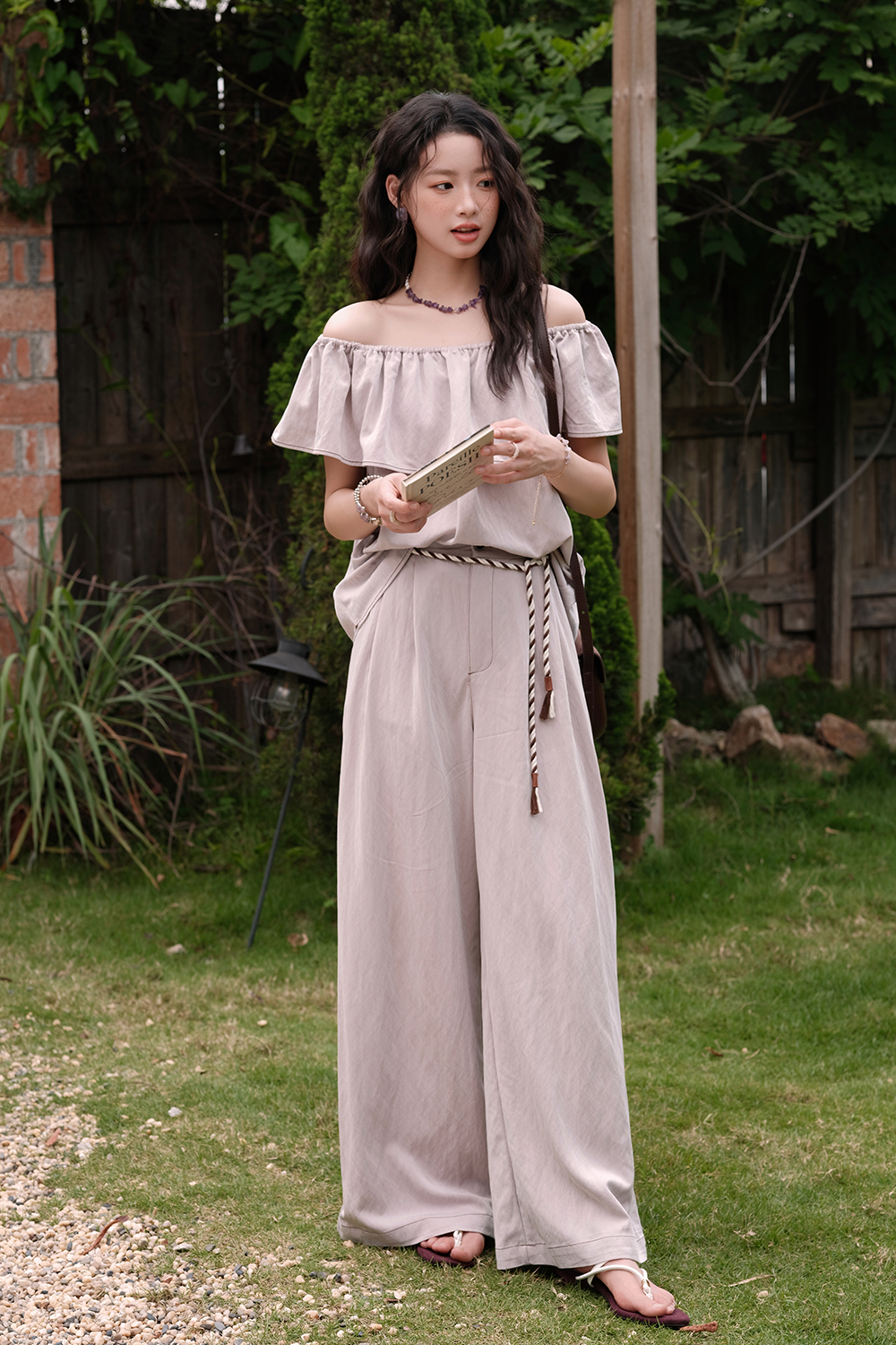 Blouse and Pant Set