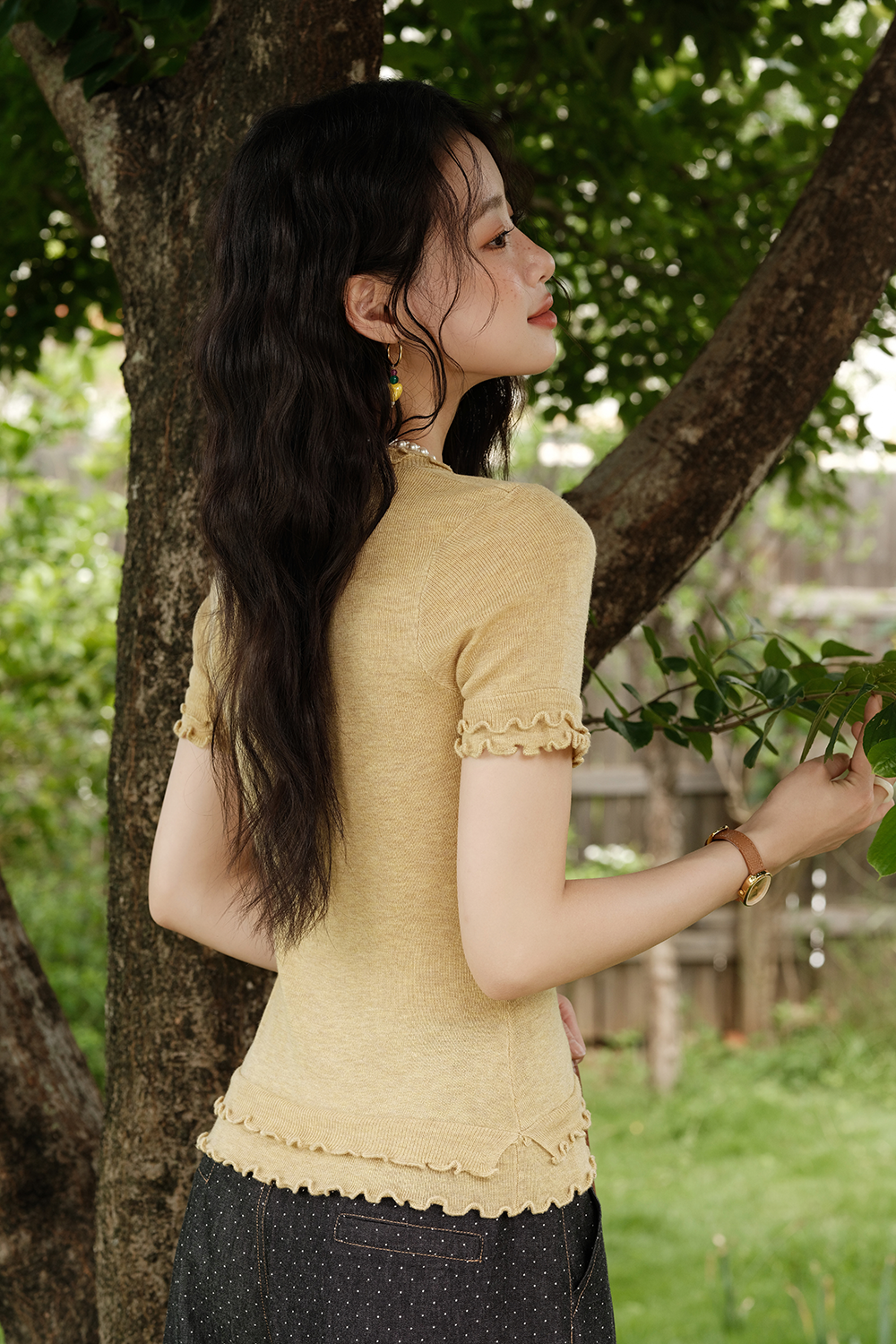 Knit T-shirt for Women