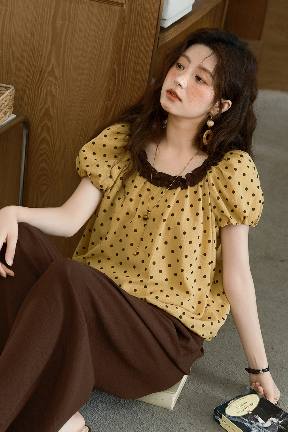 Blouse and Pant Set