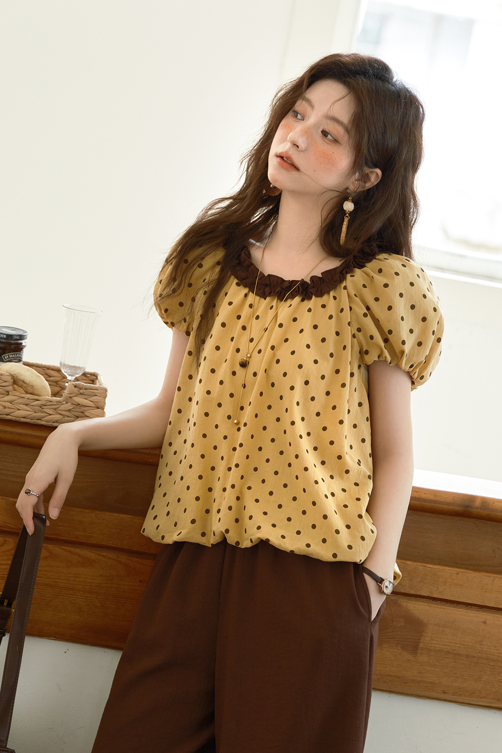 Blouse and Pant Set