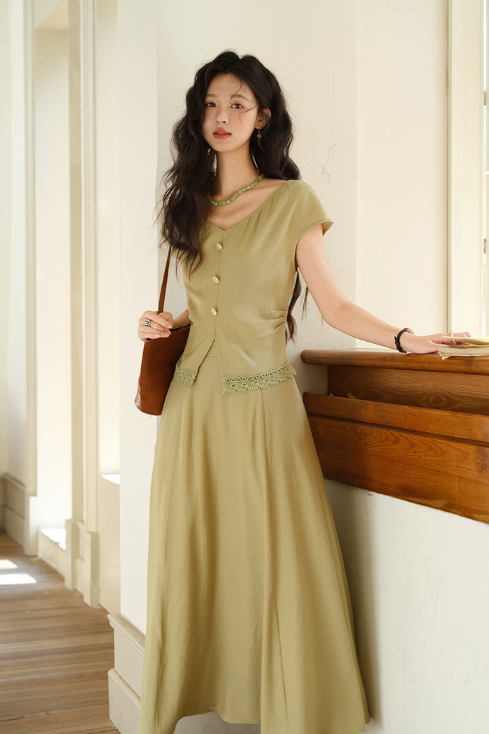 Blouse and Pant Set