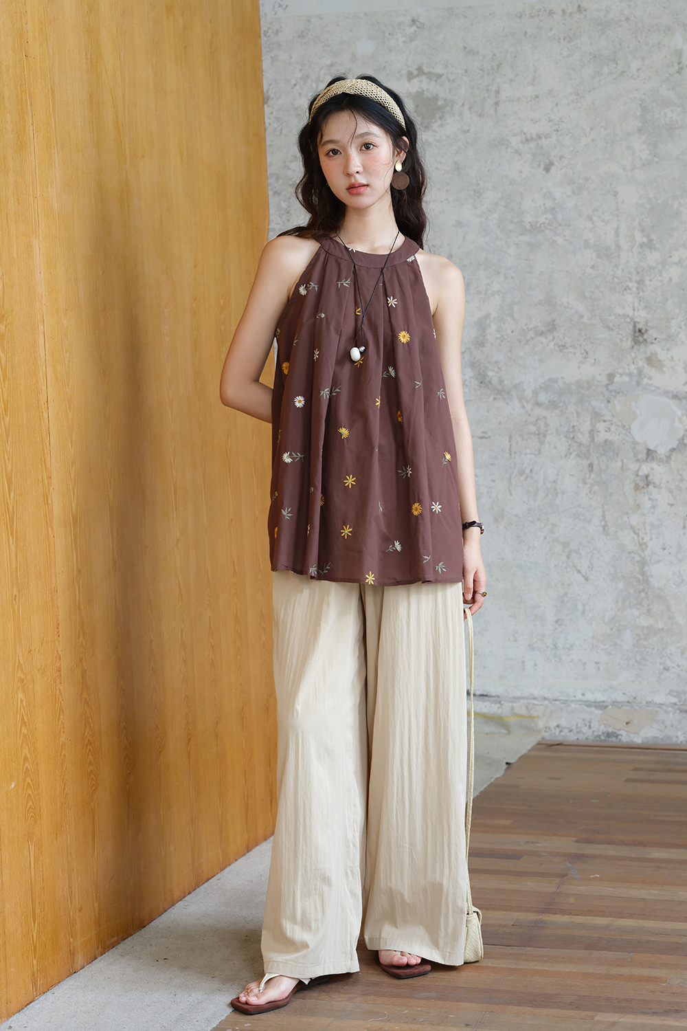 Blouse and Pant Set