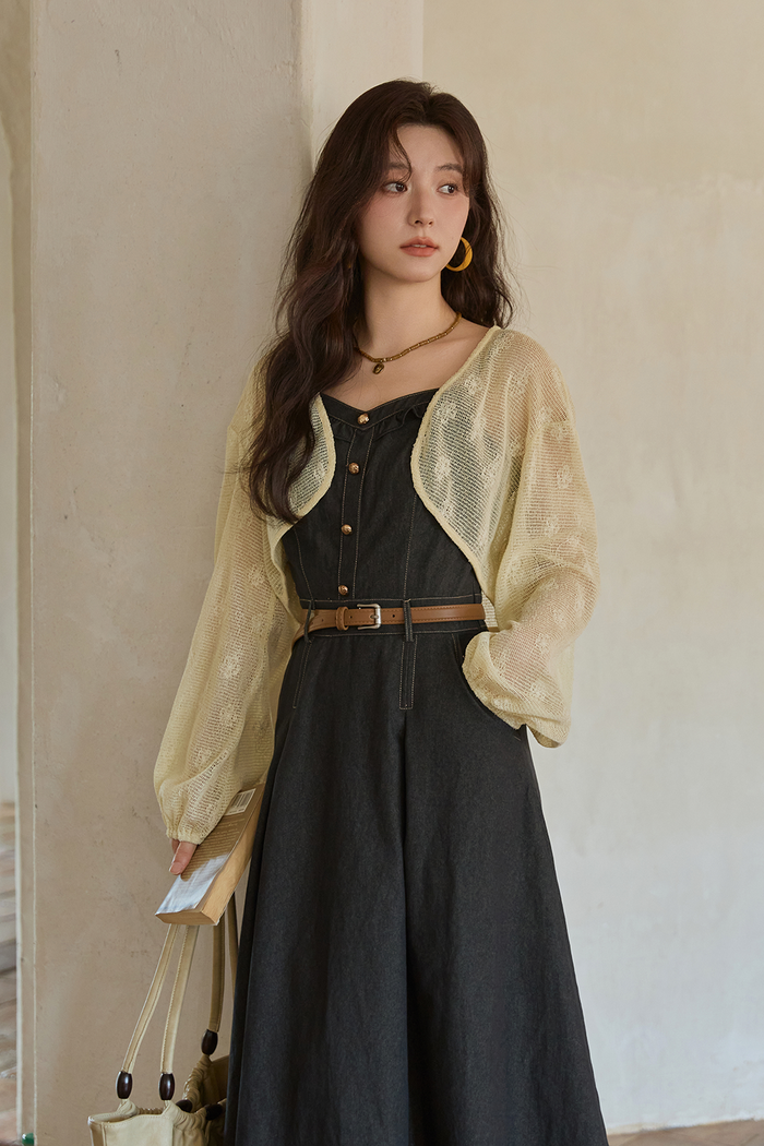 Dress and Cardigan Set