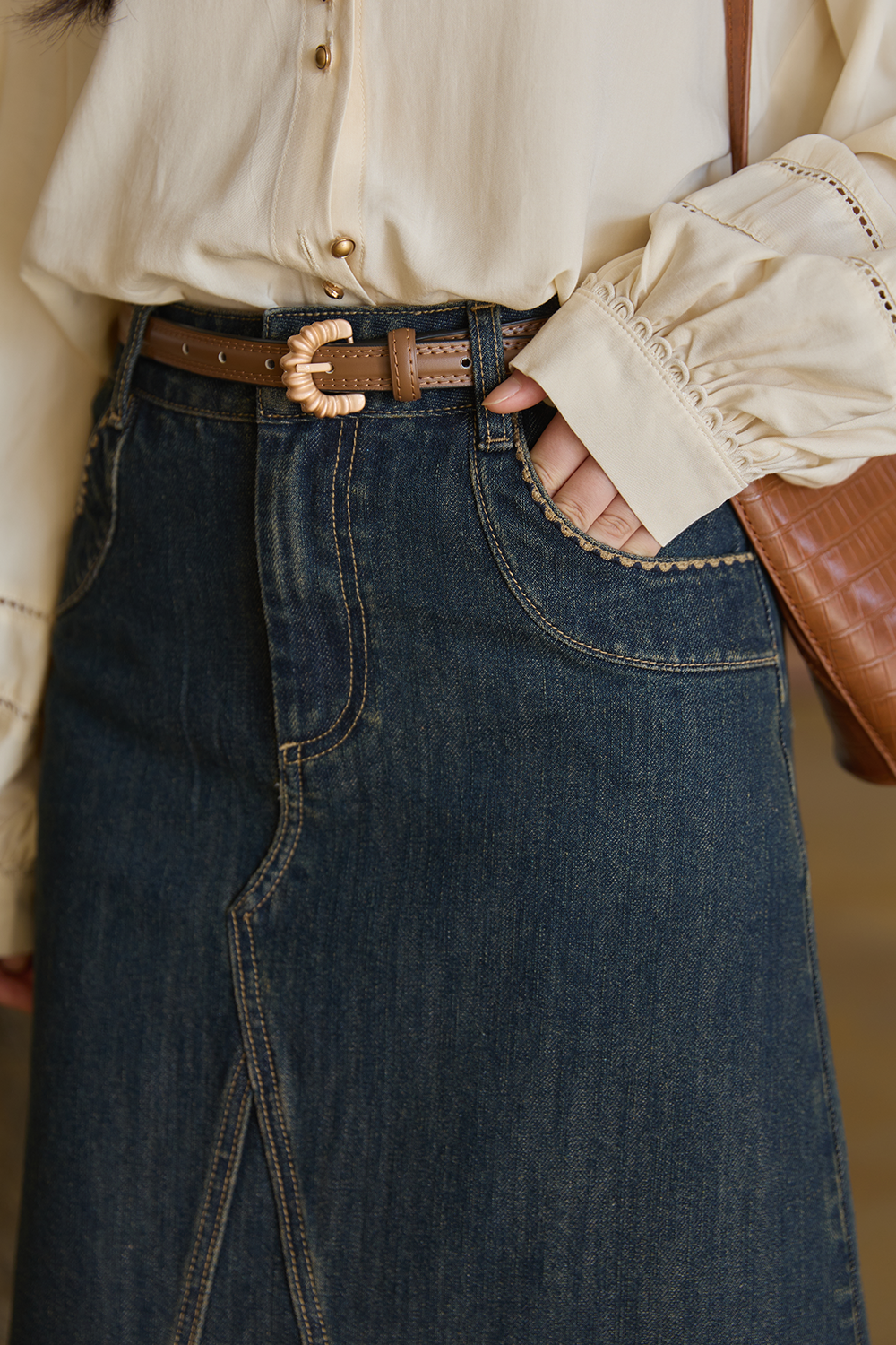 Denim Skirt for Women
