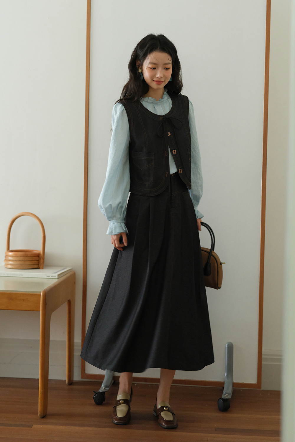 Vest and Skirt Set Separately Sold